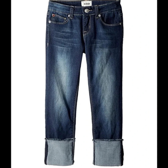 Hudson Jeans Other - HUDSON Jeans Distressed Roll Crop Jeans, Size 10
